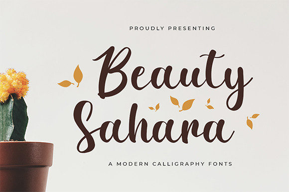 Beauty Sahara: The Playful Script Handwritten Font for Standout Campaigns