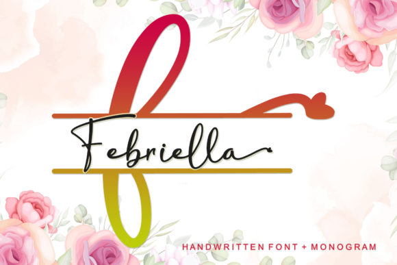 Febriella: A Playful Script Handwritten Font for Campaign Design