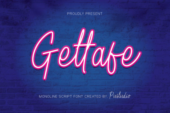 Gettafe: A Stylish Script Handwritten Font for Elegant Editorial Design