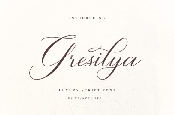 Gresilya: The Elegant Script Font for Modern Editorial Design