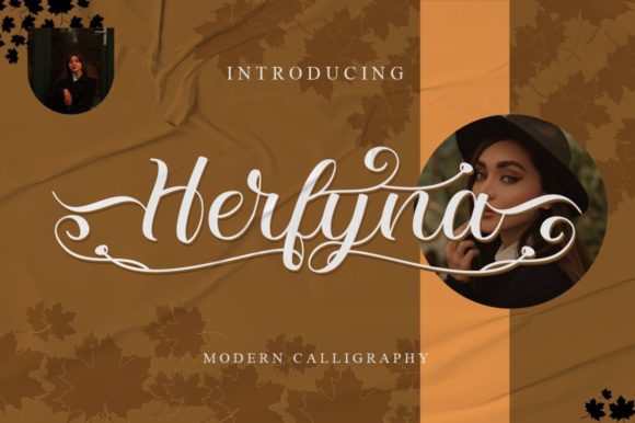 Herfyna: A Chic Script Handwritten Font for Editorial Design