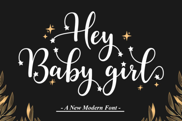 Hey Baby Girl: A Delicate Script Handwritten Font for Elegant Branding