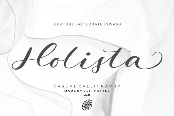 Holista Calligraphy: The Ultimate Script Handwritten Font
