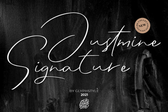 Justmine Signature: A Premium Script Typeface for Modern Branding