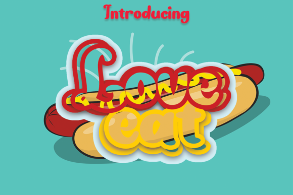 Love Eat: The Bold Script Font for Elegant Branding