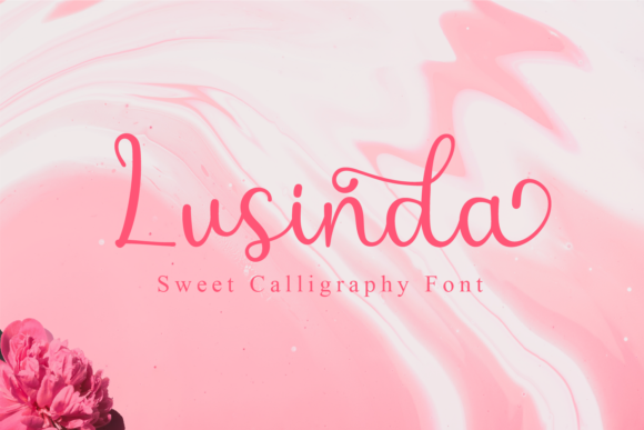 Lusinda: The Sweet Script Handwritten Font for Polished Branding