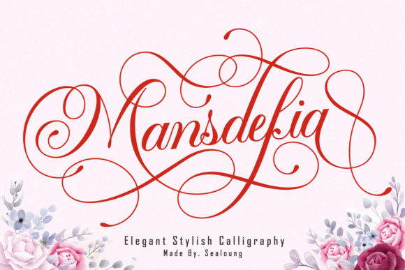 Mansdefia: The Sweet Script Font for Elegant Campaign Design