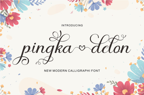 Pingka Delon: The Elegant Script Font for Modern Brand Identity