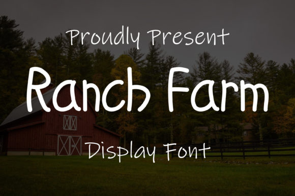 Ranch Farm Script Handwritten Fonts for Handmade Labels and Invitations