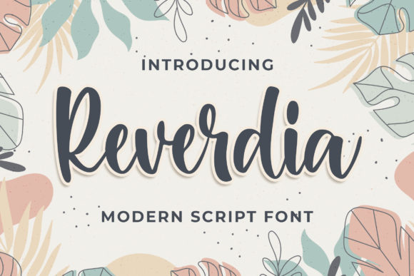 Raverdia: A Whimsical Script Handwritten Font for Relaxed Branding