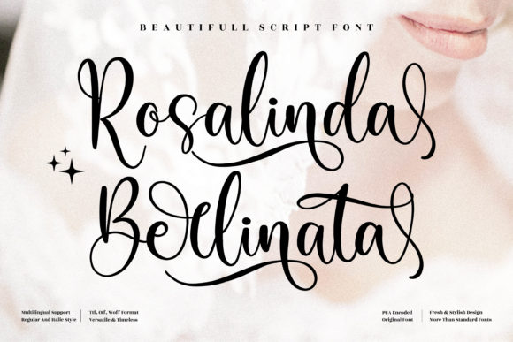 Rosalinda Berlinata: The Elegant Script Font for Boutique Branding