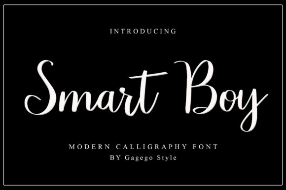 Smart Boy: The Delicate Script Handwritten Font for Elegant Branding