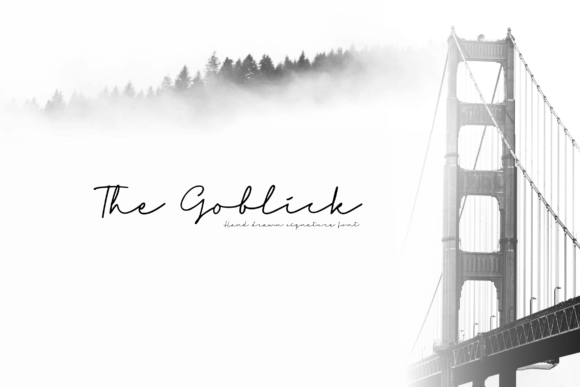 The Goblick Script Font Review: Elegant Branding for Delicate Touches