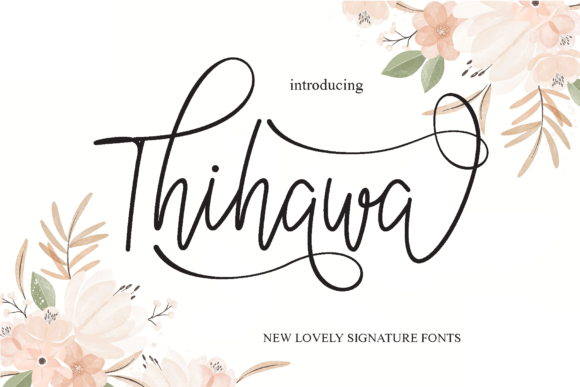 Thihawa Script Font Review for Social Campaigns