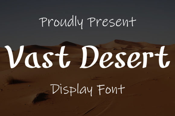 Vast Desert Script Font for Modern Web Design